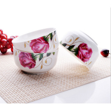 Wholesales customized printed porcelain bowl cereal bowl rice bowl